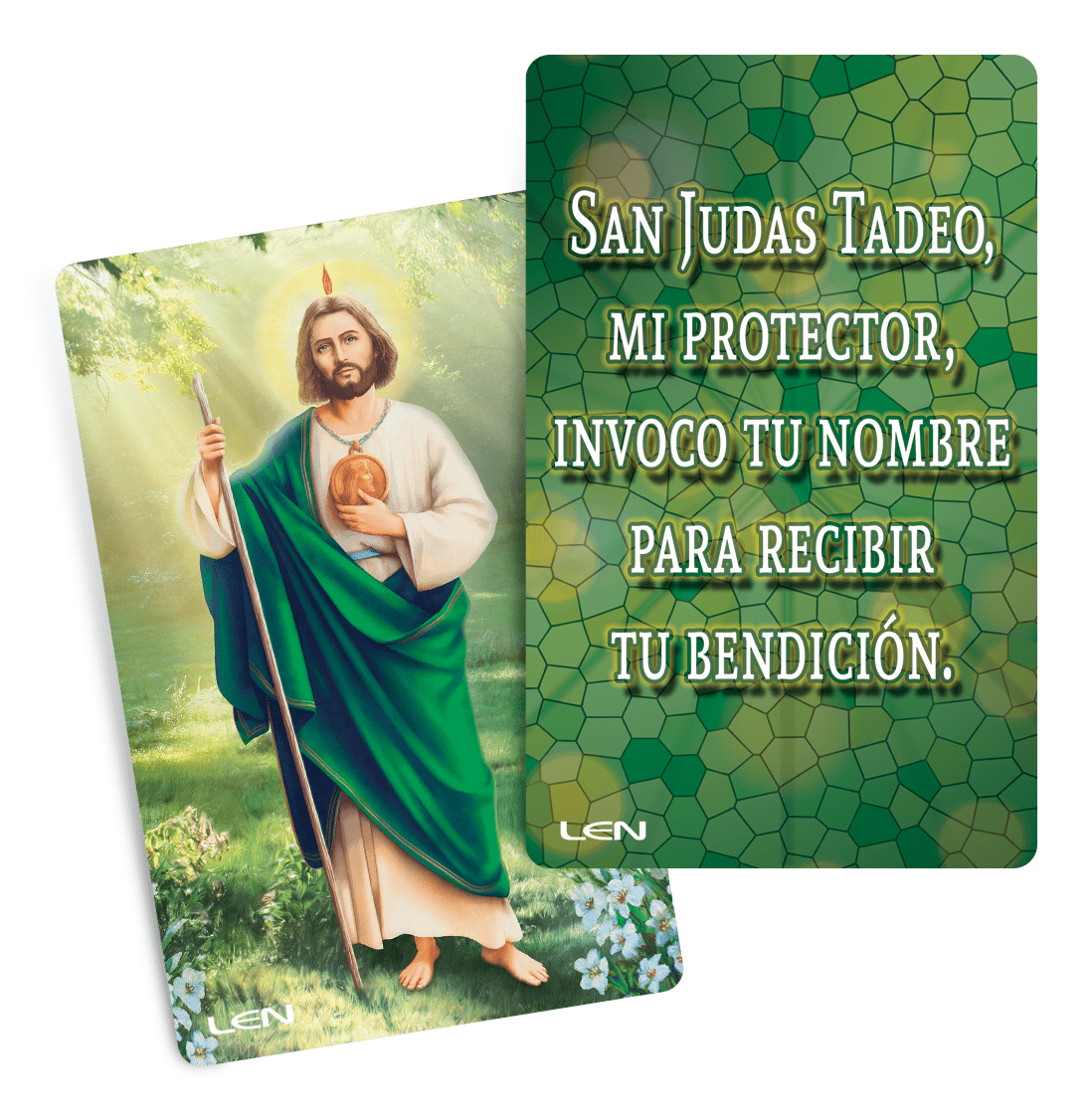 Calendario de bolsillo LEN con efecto 3D