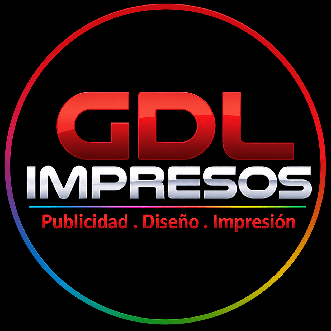 Logotipo de Impresos GDL, publicidad, diseño e impresión